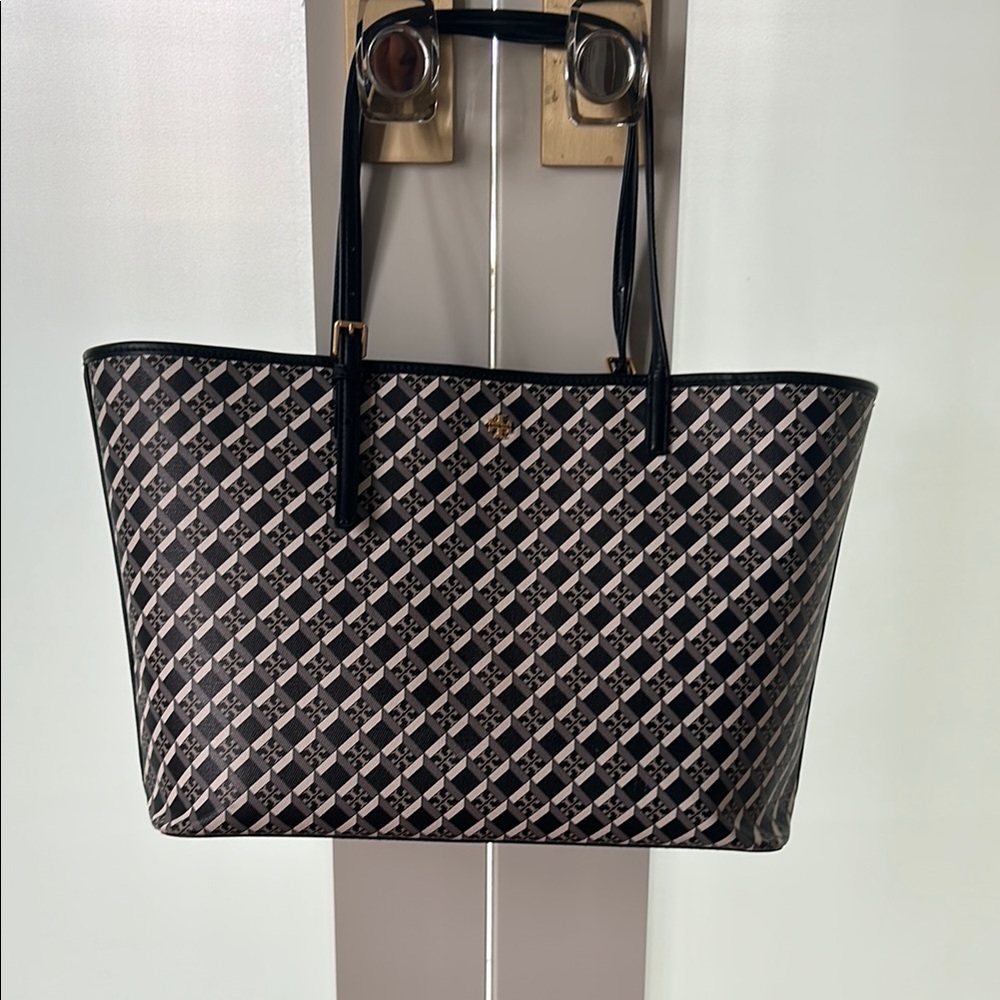 Tory Burch Geo Logo Tote